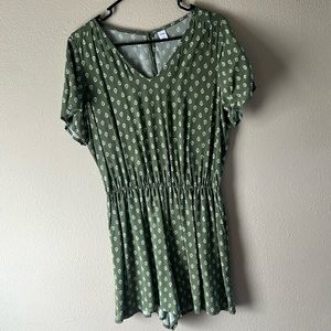 Green Romper from Old Navy